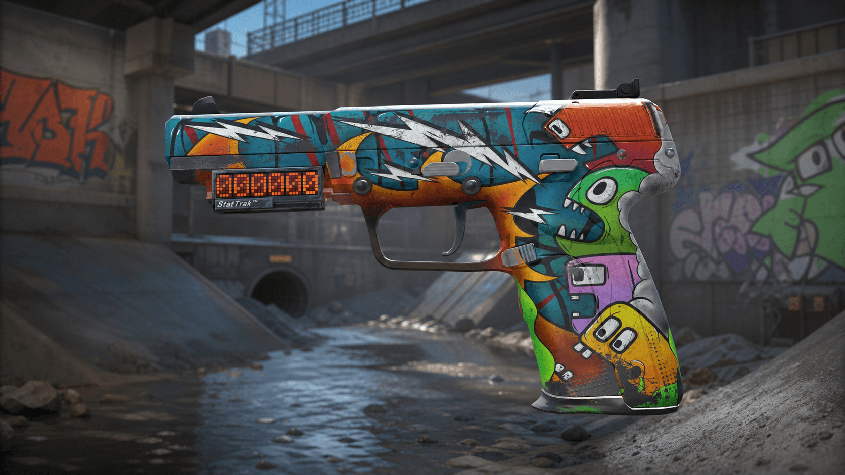 cs2 five seven angry mob
