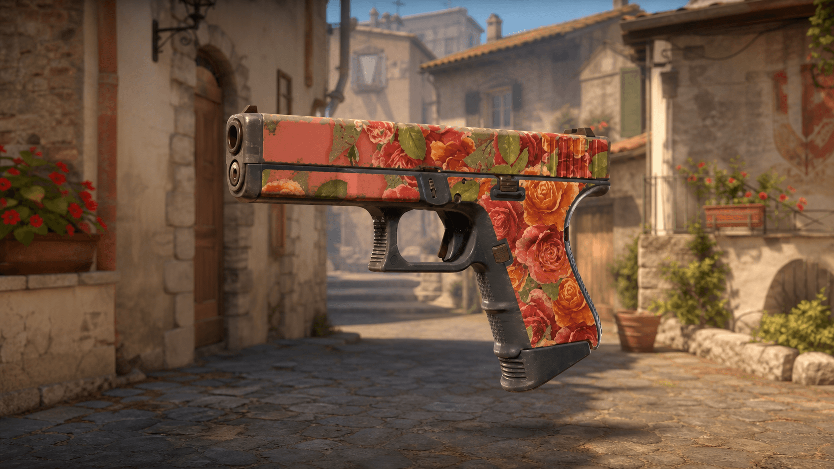 cs2 glock 18 coral bloom