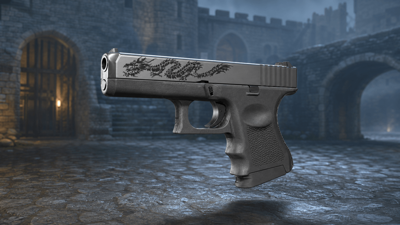 cs2 glock 18 dragon tattoo
