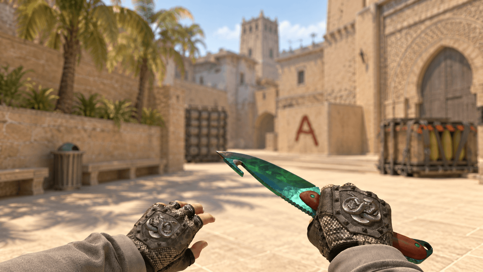 cs2 gut knife oyun ici