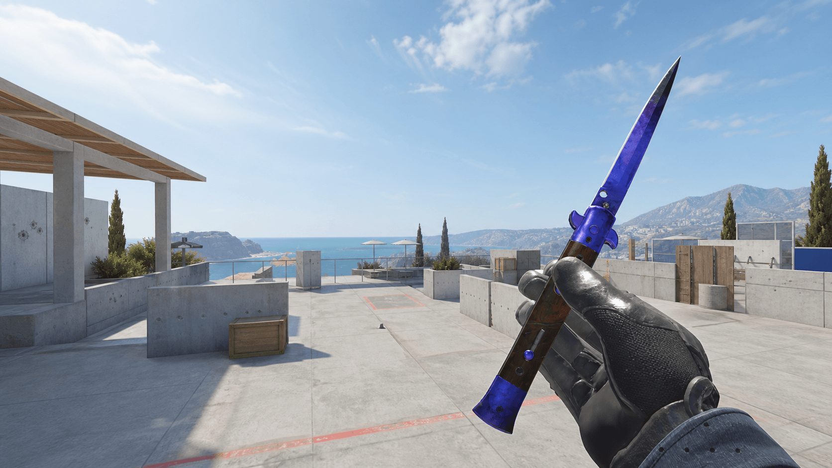 CS2 Stiletto Knife test