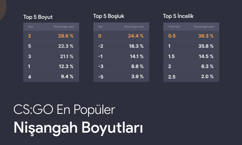 CSGO En Popüler Nişangah Boyutları